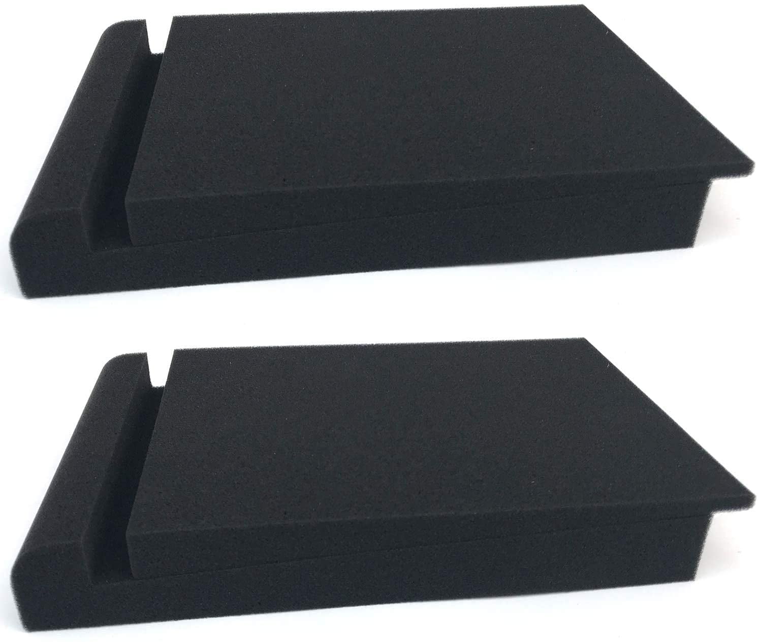 2 Pack Acoustic Isolation Pads, 13"x10"x2" Studio Monitor Speaker