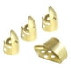 thumbnail image 4 of 4 piezas de púas de guitarra doradas, púas ajustables, púas, accesorios de instrumentos de cuerda para guitarra, bajo, ele de Banjo (tamaño Hugo Picks de dedo acústico, 4 of 9