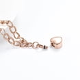 thumbnail image 6 of Women Men Heart Locket Stainless Steel Chain Link Bracelet Cremation Jewelry for Ashes Funeral Urn Bracelet for Ashes Holder, 6 of 6