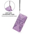 thumbnail image 3 of Samsung Galaxy A32 5G Wallet Case, Dteck Embossed Butterfly PU Leather Folio Flip Phone Case Stand Protective Cover with Credit Card Holder / Hand Strap for Samsung Galaxy A32 5G, Purple, 3 of 6