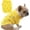 Yellow, variant on French Bulldog Embroidery Cotton Dog Shirts Pet Puppy T-Shirt Clothes Outfit Apparel Coats Tops