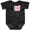 thumbnail image 3 of Inktastic I Love Pigs Boys or Girls Baby Bodysuit, 3 of 5
