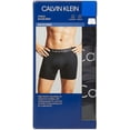 thumbnail image 4 of Calvin Klein Men's 3 Pack Chromatic Microfiber Boxer Briefs (Black/Black/Grey, Medium), 4 of 4