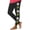Black-B, variant on Leggings for Women 2024 Casual Comfy High Waisted Baseball Print Yoga Leggings Workout Running Stretchy Pants S Black
