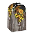thumbnail image 2 of HELLHERO Sunflower Butterfly Design Kitchen Blender Dust Covers 1pc Polyester 15.94"H x 9.45"L x 7.28"W for Kitchen Reusable, 2 of 6