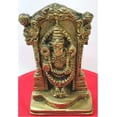thumbnail image 4 of Tirupati Balaji Brass Statue Venkateswara Statue Lord Vishnu Statue Indian Handmade Statue Handcrafted Vishnu Figurine Hindu God Statue Balaji Murti Brass Made Balaji Idol Home Decor - AtoZ India Cart, 4 of 5