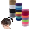 thumbnail image 3 of XIMA 60pcs Hair Ties for Girls Women Nylon Ponytail Holders 20colors Mix Colors, 3 of 5