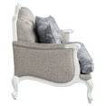 thumbnail image 3 of ACME Ciddrenar Loveseat with 3 Pillows in Beige and White, 3 of 6