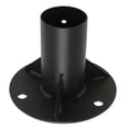 thumbnail image 1 of Brida de Piso Brida de Montaje de Acero para Poste de Valla de Eslabones de Cadena Soporte de Hormigón para Poste de Valla Resistente Brida de Base de 2 Pulgadas para Valla Anggrek Otros, 1 of 8