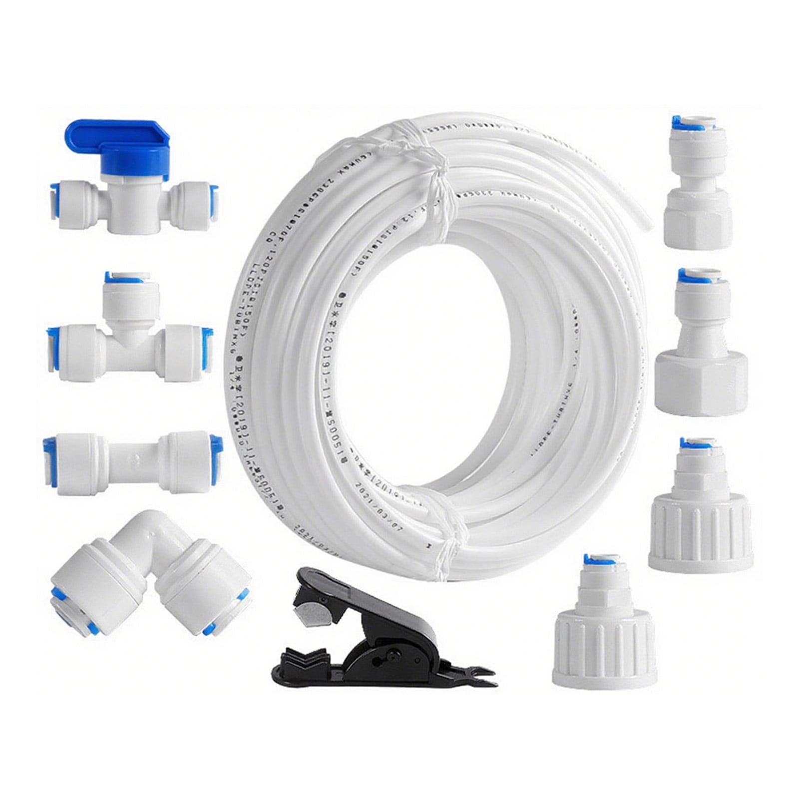 BIBABLYKE Water Purification Fittings Assembly Refrigerator Water Pipe Universals Connection Set For Plumbing Systems Enduring