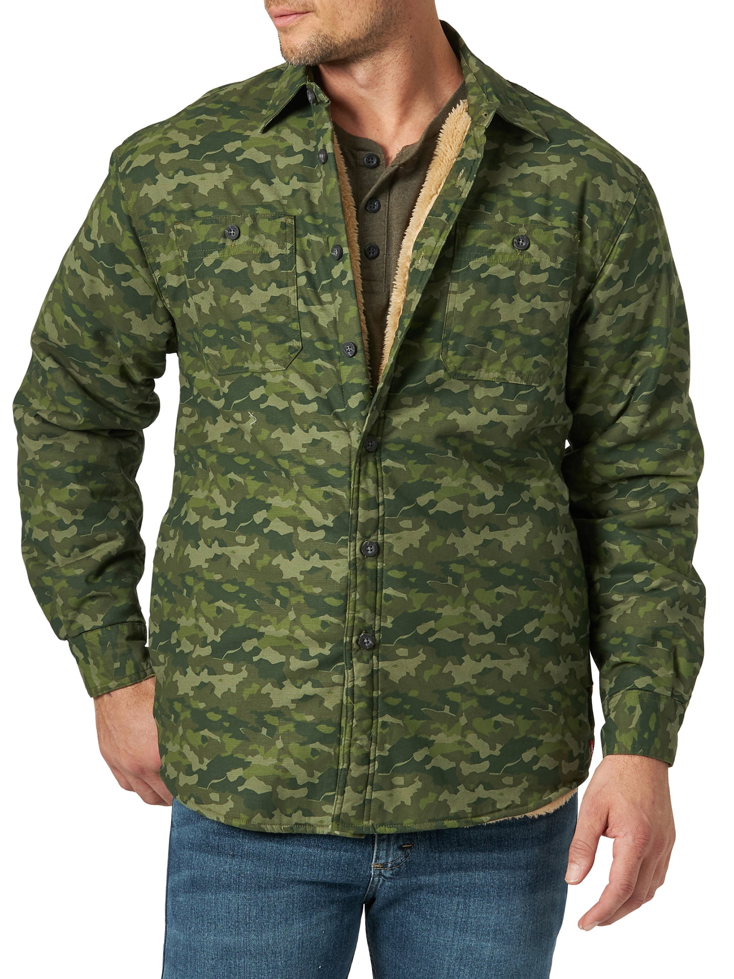 Wrangler Men's Sherpa Lined Jacket
