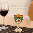 thumbnail image 3 of Copas De Vino De aleación De Metal Vintage, Elegante Copa Retro Decorativa Para El Hogar, Bar, Fiesta, Juego De 2, 3 of 7