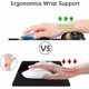 thumbnail image 2 of Ergonomic Mouse Pad with Gel Wrist Rest Support, Gaming Mouse Pad with Lycra Cloth,Non-Slip PU Base for Computer, Laptop, Home, Office & Travel Hands, 2 of 4