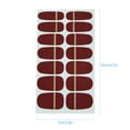 thumbnail image 4 of Becaristey Full Sticker UV Gel Artificial Resin Paper Decals Manicure Waterproof Decor DA064 5 1Set, 4 of 6