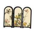 thumbnail image 3 of jifeng Chinese Design Mini Screen Ornament 3 Panel Divider for Fireplace Countertop B, 3 of 9