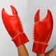 thumbnail image 2 of Un par de garras de corpión gigantes disfraz de Halloween Cosplay máscaras de animales de látex para adultos accesorios de decoración de fiesta rojo, 2 of 5