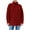 Wine, variant on Besolor Women's Turtleneck Sweaters Plus Size Long Sleeve Casual Loose Solid Color Pullover Fall Knitted Tops