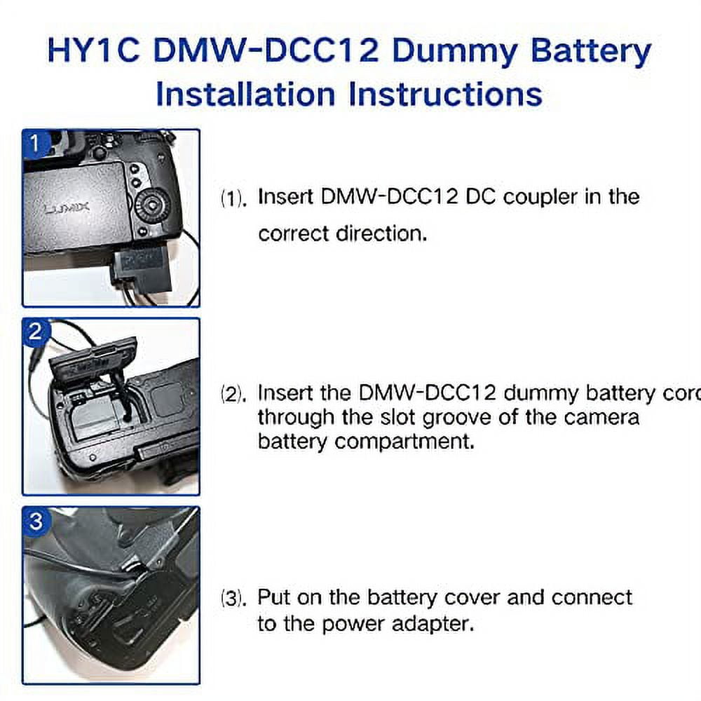 Panasonic DMW-AC10 & DMW-DCC12 セット Panasonic DMW-AC10