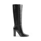 thumbnail image 3 of Botas DREAM PAIRS SDKB2406W Altas Hasta la Rodilla con Tacón Grueso Negro, 3 of 8