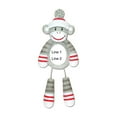 thumbnail image 4 of Ornaments by Elves Personalized Sock Monkey Ornament Animal Christmas Tree Decorations 2024 .25lbs, 4 of 10