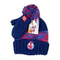 thumbnail image 4 of Character Toddler Chunky Knit Beanie and Mittens, 3-Piece Set, 4 of 4