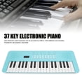 thumbnail image 3 of Teclado Electrónico De 37 Teclas, 200 Tonos, 200 Ritmos, 35 Demos, Piano Electrónico Compacto Y Portátil Con Micrófono Y Cable USB Para Principiantes Y Jugadores Experimentados, 3 of 7