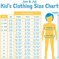 thumbnail image 6 of JAN & JUL Kids' Cozy-Dry Adjustable Rain Suit, Waterproof and Fleece-Lined Cozy-dry: Origami 1T, 6 of 6