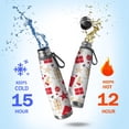 thumbnail image 2 of Christmas 29oz Stainless Steel Insulated Thermos with Tea Filter, 360° Printed Travel Bottle, Leakproof BPA-Free Flask with Anti-Slip Base, 304 Inner & 201 Outer, Vacuum Cup, 2 of 6