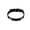 Black, variant on Adjustable Dog Collar with Detachable Bell, Wide Soft Pet Collar with Bone Charm for Small and Medium Dogs(White,One Size)