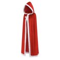 thumbnail image 6 of FUZHIQ Men Women Poncho Cloak for Adult Christmas Party Outfits, 6 of 8