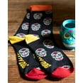 thumbnail image 6 of Women's Sugar Skull Socks Funny Day of The Dead Mexico Graphic Novelty Footwear, 6 of 9