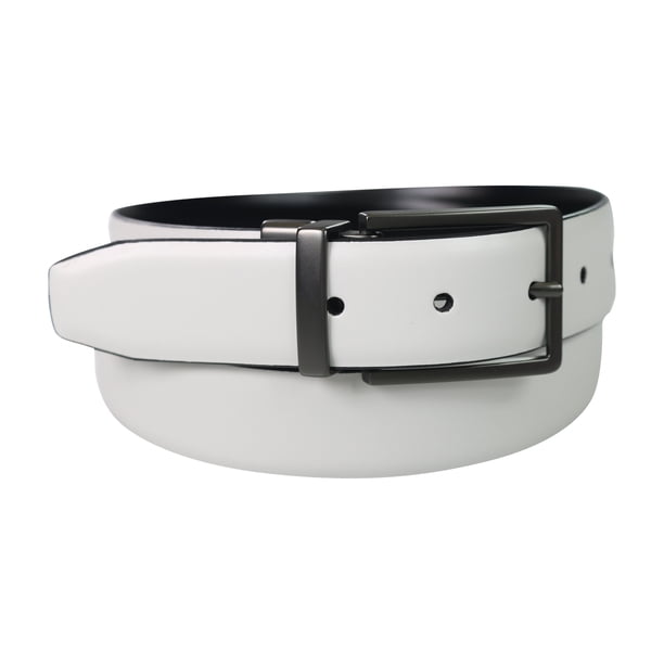 Cinturón de vestir reversible Alfani para hombre, blanco, 38 Alfani Medio