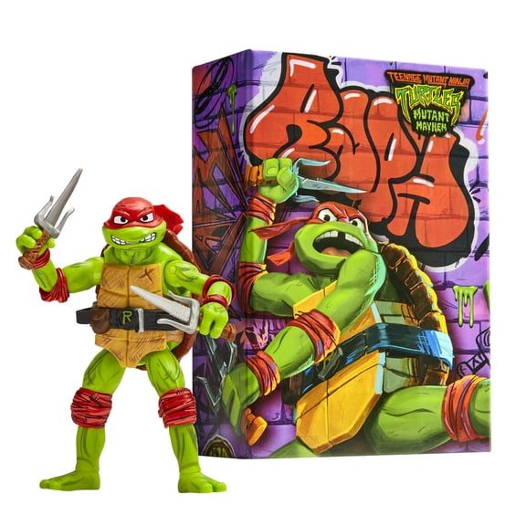 Teenage Mutant Ninja Turtles Mutant Mayhem 4.60” Raphael Collector Con Action Figure by Playmates Toys