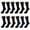 Black/Brown/Gray, variant on Gelante 12 Pairs Men's Cotton Fashion Casual Crew Dress Socks-Funky Pack