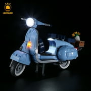 LIGHTAILING Led Light Kit for Legos 10298 Creator Expert Vespa 125 Building Blocks Model(Not Include the Building Model)