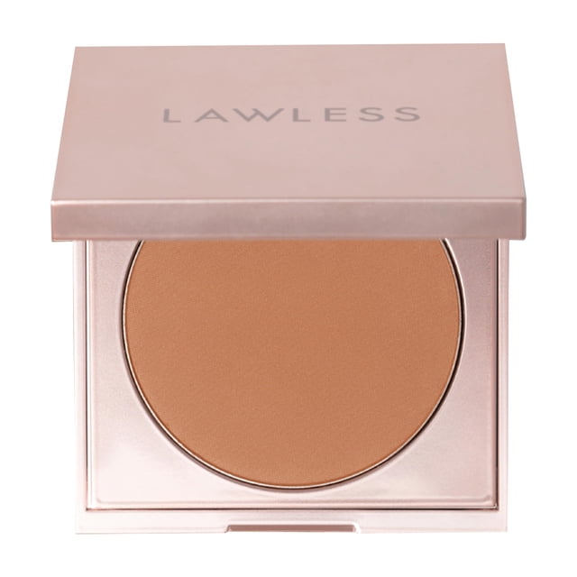 Polvo suavizante para la piel LAWLESS, sin talco, bronceado profundo, 10 ml