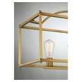 thumbnail image 6 of Warm Brass Five Light Linear Chandelier from the Palladian Collection, 6 of 6