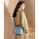 thumbnail image 5 of Bolso bandolera de piel auténtica para mujer azul con cartera RFID, 5 of 7