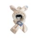 thumbnail image 1 of Gorro de invierno, bufanda, calentador de cuello, informal, 2 en 1, protección para las orejas, gorro, resistente al viento Beige, 1 of 7