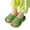 Green, variant on Hjtefg Children's Sandals and Slippers for Girls, Thick-Bottomed Breathable Baby Slippers, Cute Soft-Soled Indoor Shoes for Toddlers, Comfy Bath Slippers for Kids,Color: Yellow Size: 5-5.5 Years