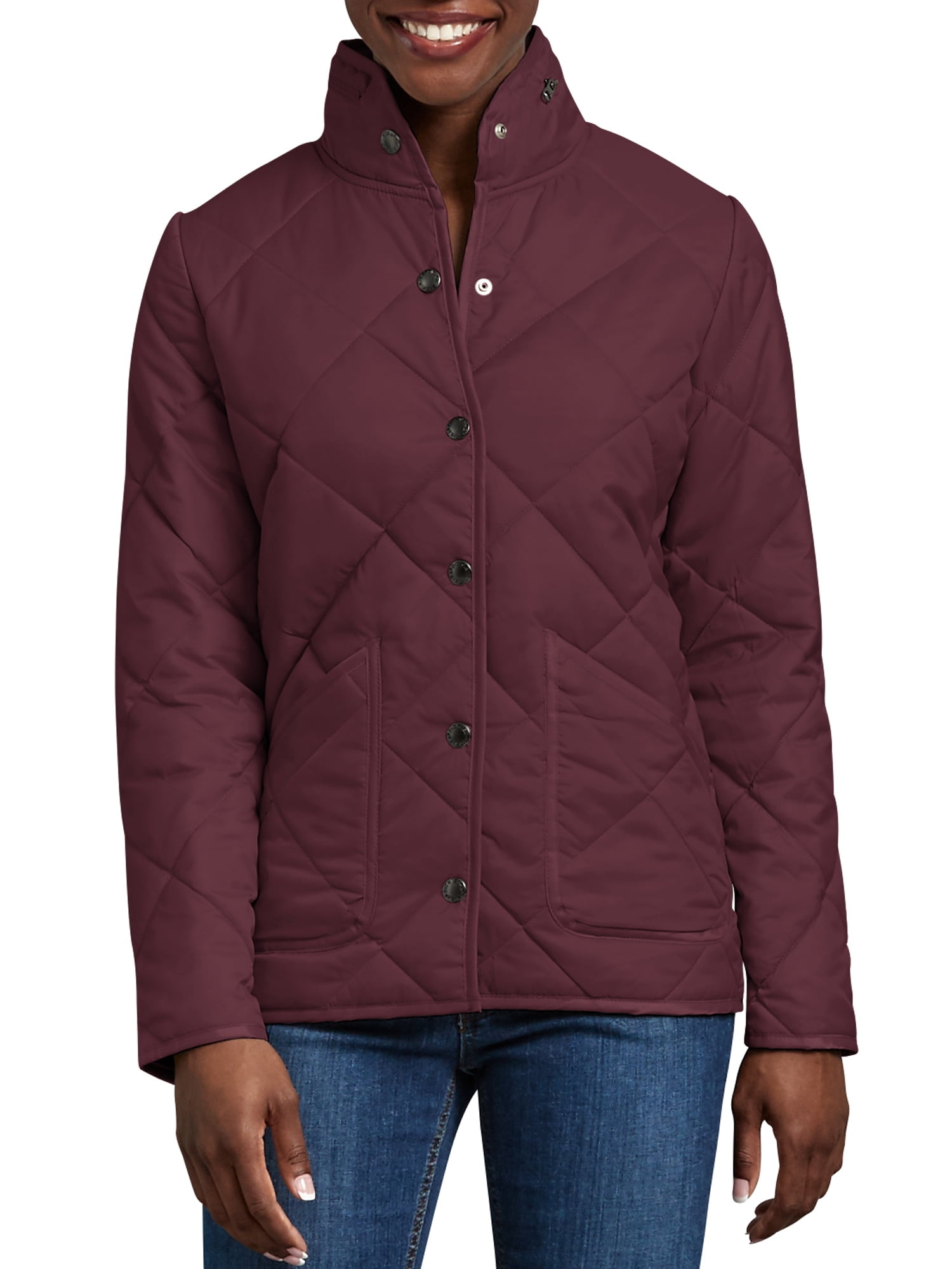 walmart quilted jacket