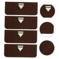 thumbnail image 4 of Mobutofu 4Pcs Coffee Stair Carpet Luminous Arrow Non-Skid Self Adhesive Step Mats, 4 of 8