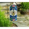 thumbnail image 2 of Bee Our Guest Garden Flag 2 Sided Long, 2 of 5