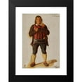 thumbnail image 2 of Ludwig Knaus 17x24 Black Modern Framed Museum Art Print Titled - Portrait of Georg Lanthaler, St. Leonhard, 2 of 5