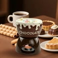 thumbnail image 6 of hulanddfd Ceramic Chocolate Fondue Pots, 5.78" Ceramic Fondue Mug with Strawsberries-Themed Patterns Small Fondue Pots Mugs for Party Birthday Wedding and Christmas, 6 of 6