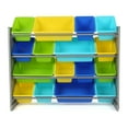 thumbnail image 5 of Humble Crew Elements Supersized Toy Storage Organizer with 16 Plastic Storage Bins, Grey/Blue/Green/Yellow, 5 of 7