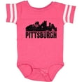 thumbnail image 3 of Inktastic Pittsburgh Skyline Grunge Boys or Girls Baby Bodysuit, 3 of 5