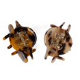thumbnail image 6 of JIRIS 2 Pcs Hair Claw Clips Medium 3.5 Inch Banana Clips Hair Jaw Clips Tortoise Barrettes Celluloid French Design Barrettes celluloid Leopard Print Clip Accessories for Women Girls, 6 of 7