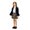 Grey, variant on Girls' Pleated Skirt Short High Waist Pleated Skater Tennis Skirt Uniform Skirts for 2026 Back to School(Grey,5-6 Years)
