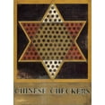 thumbnail image 2 of Wyatt Jr., Norman 19x24 White Modern Wood Framed Museum Art Print Titled - Chinese Checkers, 2 of 4